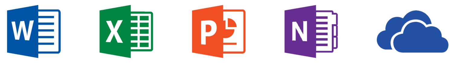 Office 365 Application Logos 